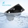 for BYD Tang L 2025 Center Console Cup Holder Storage Box Anti-Slip Shock-Absorbing Traying Accessories TPE BLACK