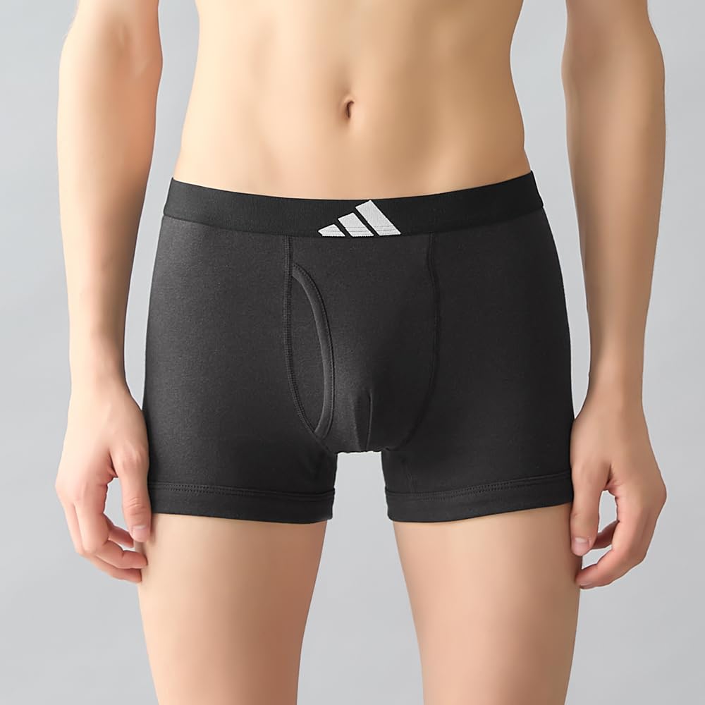 Adidas Boxerky Přední Sada 9 kusů, 100% Bavlna, Rozparek, 3, Pánské,