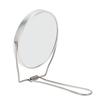 2stranné toaletní zrcátko otočné o 360 stupňů hliníkový rám stříbrné toaletní zrcátko s nerezovou ocelí