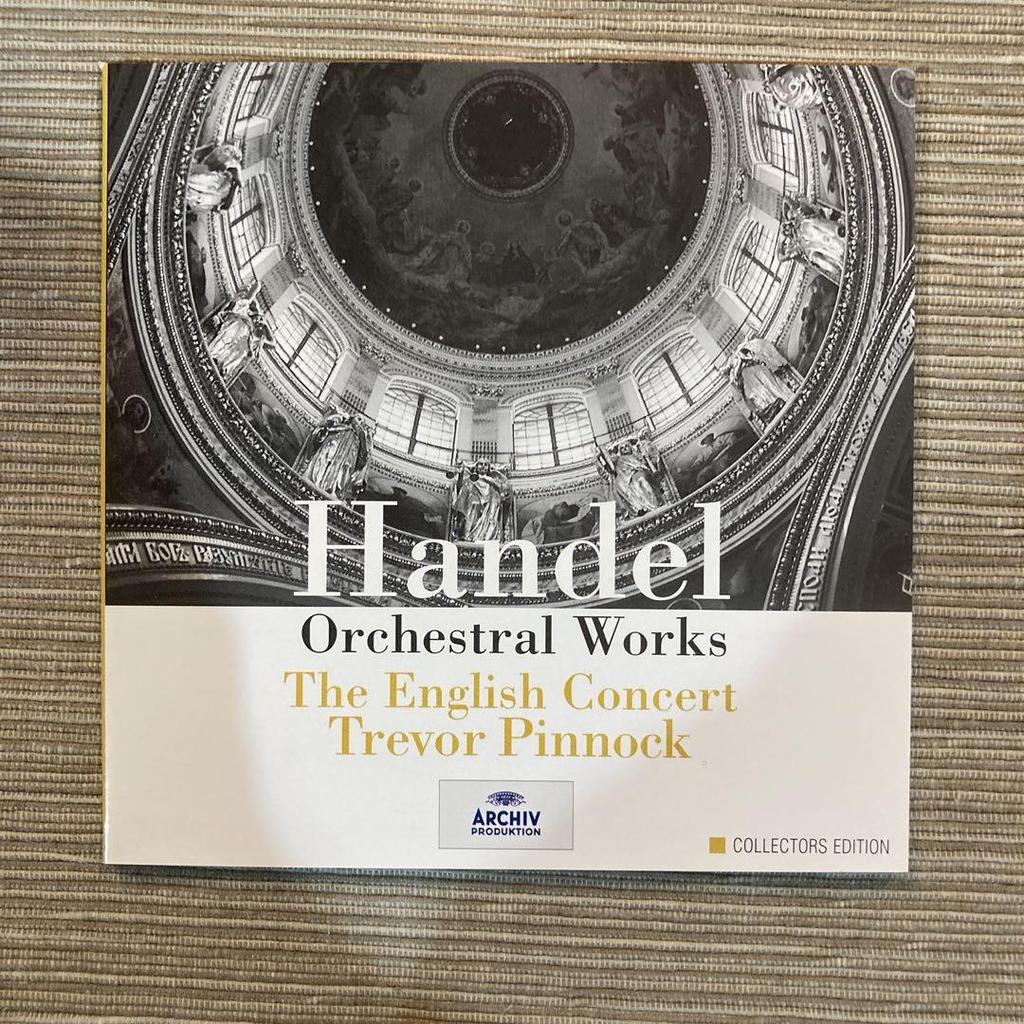 [USED] 6CD Handel Orchestral Works - Pinnock & English Concert