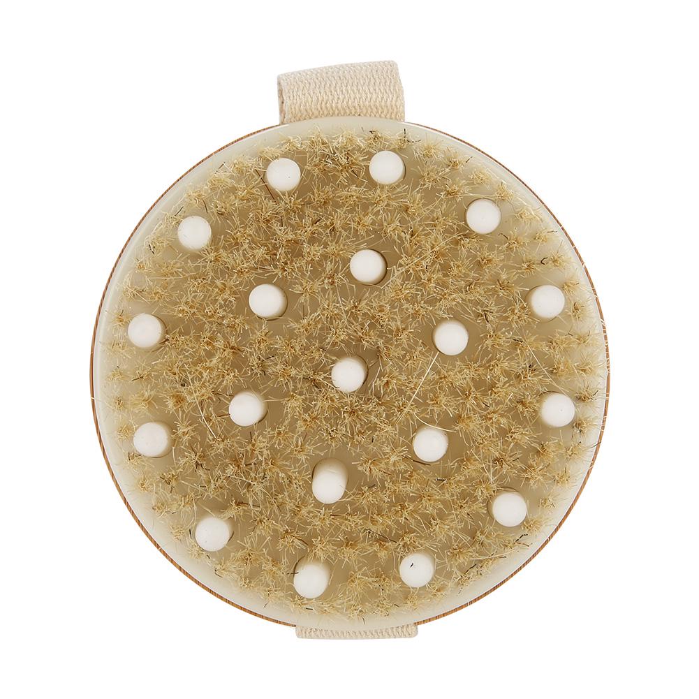 Körpermassagebürste Baden Duschen Entfernung abgestorbener Haut Entgiftung Waschen Schrubber