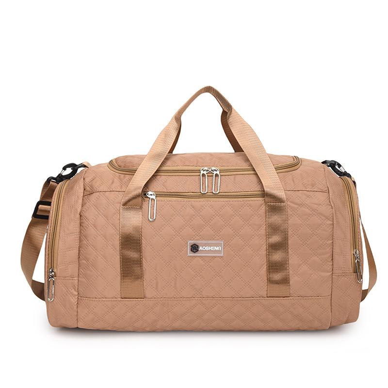 Fashionable, Simple, Large Capacity, Shoe Storage, Outgoing Portable Travel Bag, Dry and Wet Separation Sports Gym Bag, Can Be Used To Cover Pull Rod