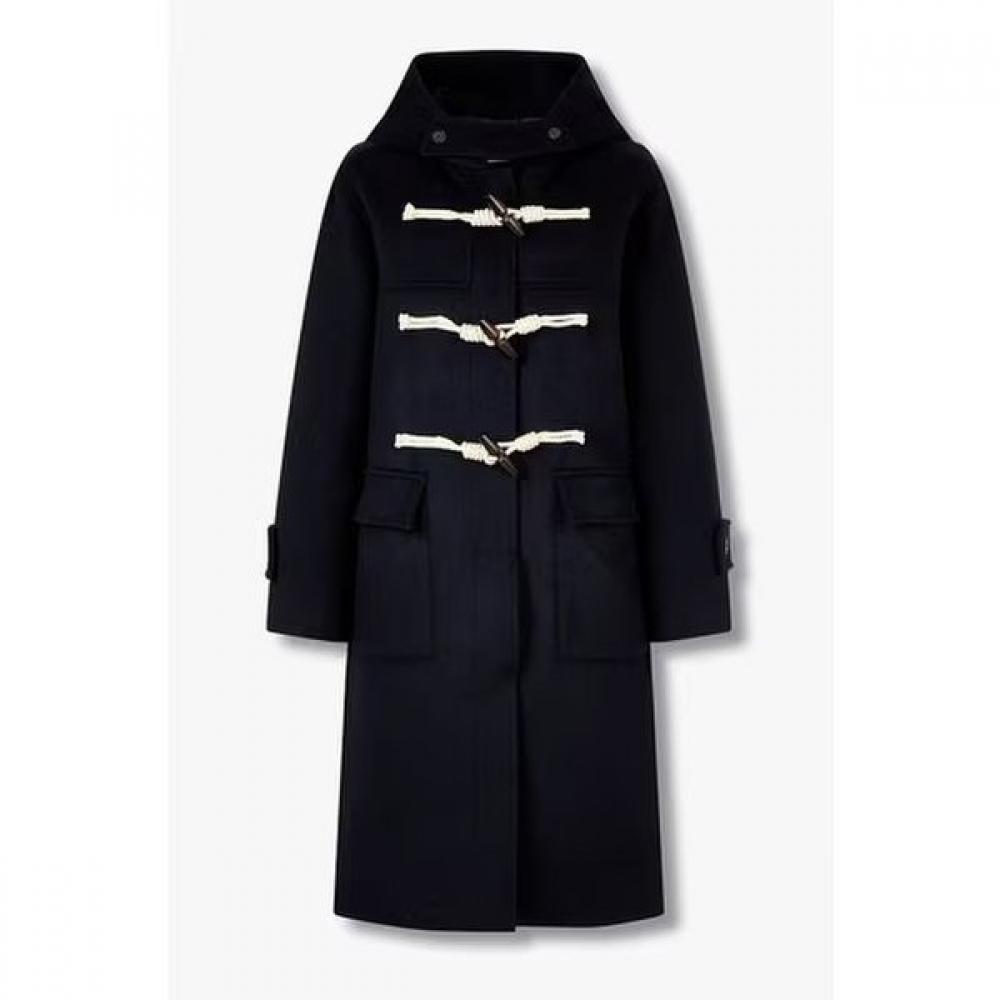 STUDIO TOMBOY Hooded Wool Blend Long Coat 9175411984ar