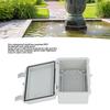 150×100×70mm Waterproof Electrical Box Plastic Clip With bottom plate Junction Box Grey Electrical Enclosure