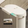 Wall-Mounted Trash Can with Lid Anti-Odor Insect-Proof Sealed Design No Drilling Large Opening Kitchen Garbage Bin