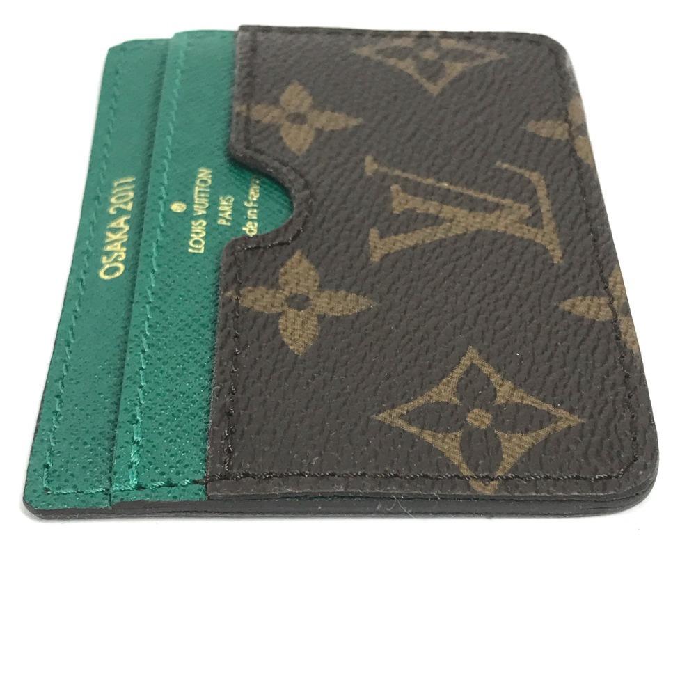 Louis Vuitton Monogram 2011 Shinsaibashi Renewal Commemoration Card holder Case
