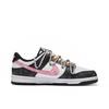 Nike Dunk Heartbeat Gift Box Abrasion Resistant Low Top Skateboard Shoes Unisex Black Pink DD1391-100(Team584--BOX)