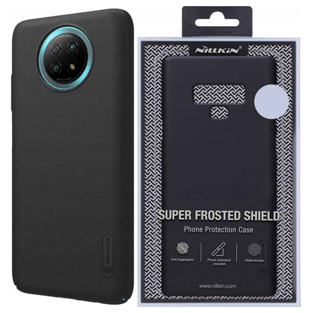 Nillkin Super Frosted Shield Wzmocnione Etui Pokrowiec Xiaomi Redmi Note 9T 5G Czarny