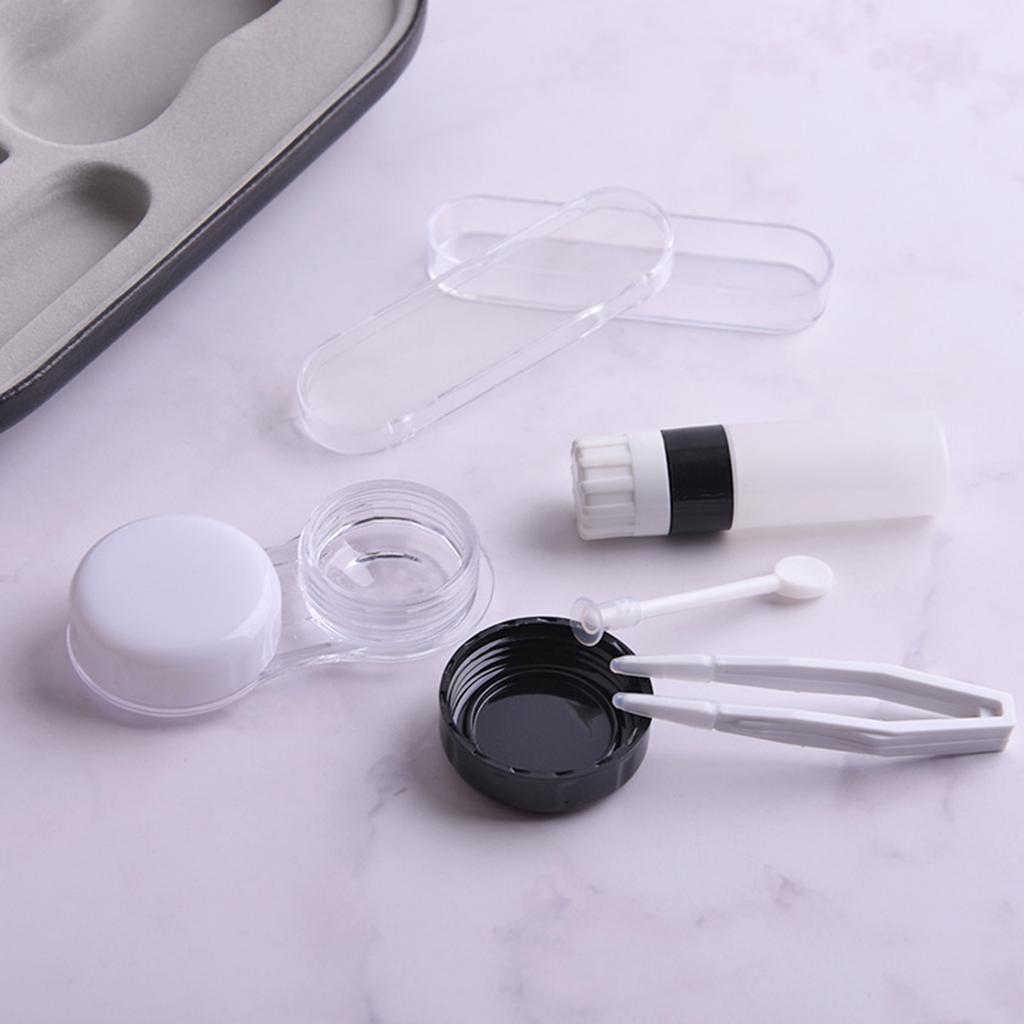 Multipurpose Eyeglasses Contact Lens Holder with Double Layered Soft Protective Lining Eyeglass Holder Eyewear Case