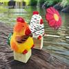 Handmade Solid Wood Little Chicken Desktop Ornament Gift