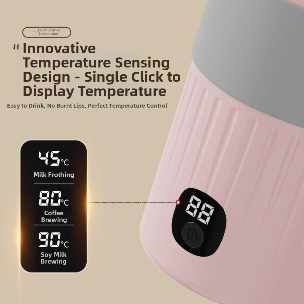 USB-Charging Coffee Mug Rechargeable Electric Stirrer Mug Smart Rotating Blender Cup Coffee
