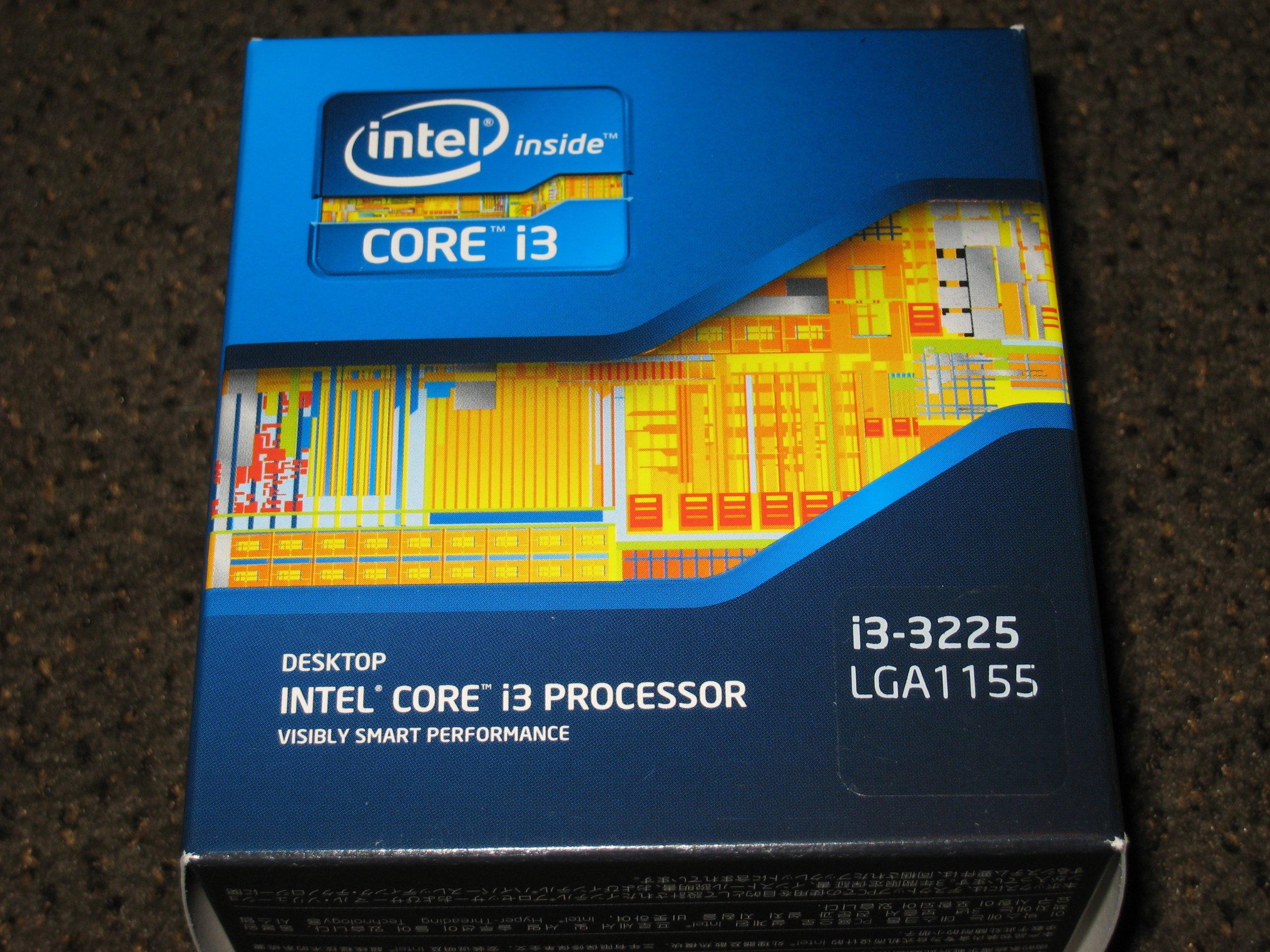 

Intel CPU Core 3 МБ кеш LGA1155 BX80637I33225 I3-3225 3,3 ГГц