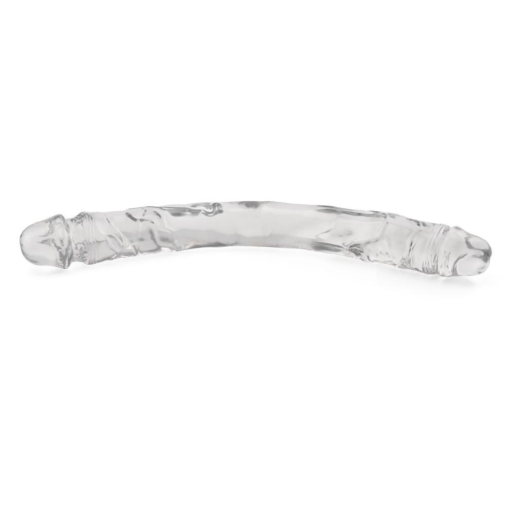 Weiche Dildo Doppel Realistische Lesben Vaginal Anal Butt Plug Gefälschte Penis Sex Spielzeug für Frauen Paare Homosexuell Erwachsene Produkte Shop