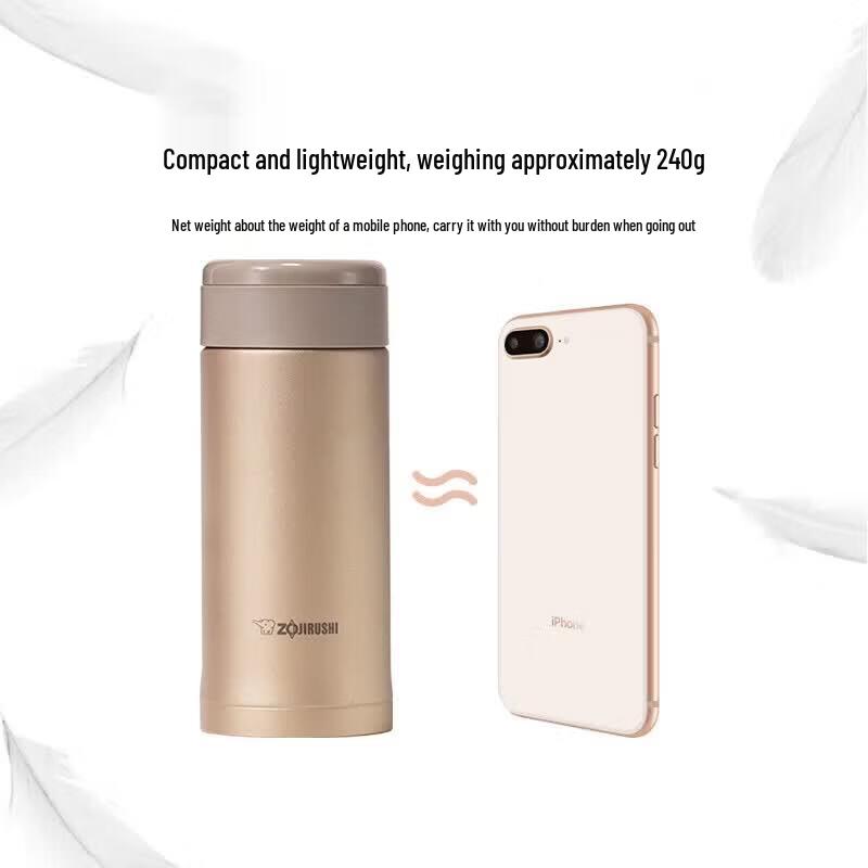 Zojirushi ASE35 Vakuum-Thermosbecher aus Edelstahl