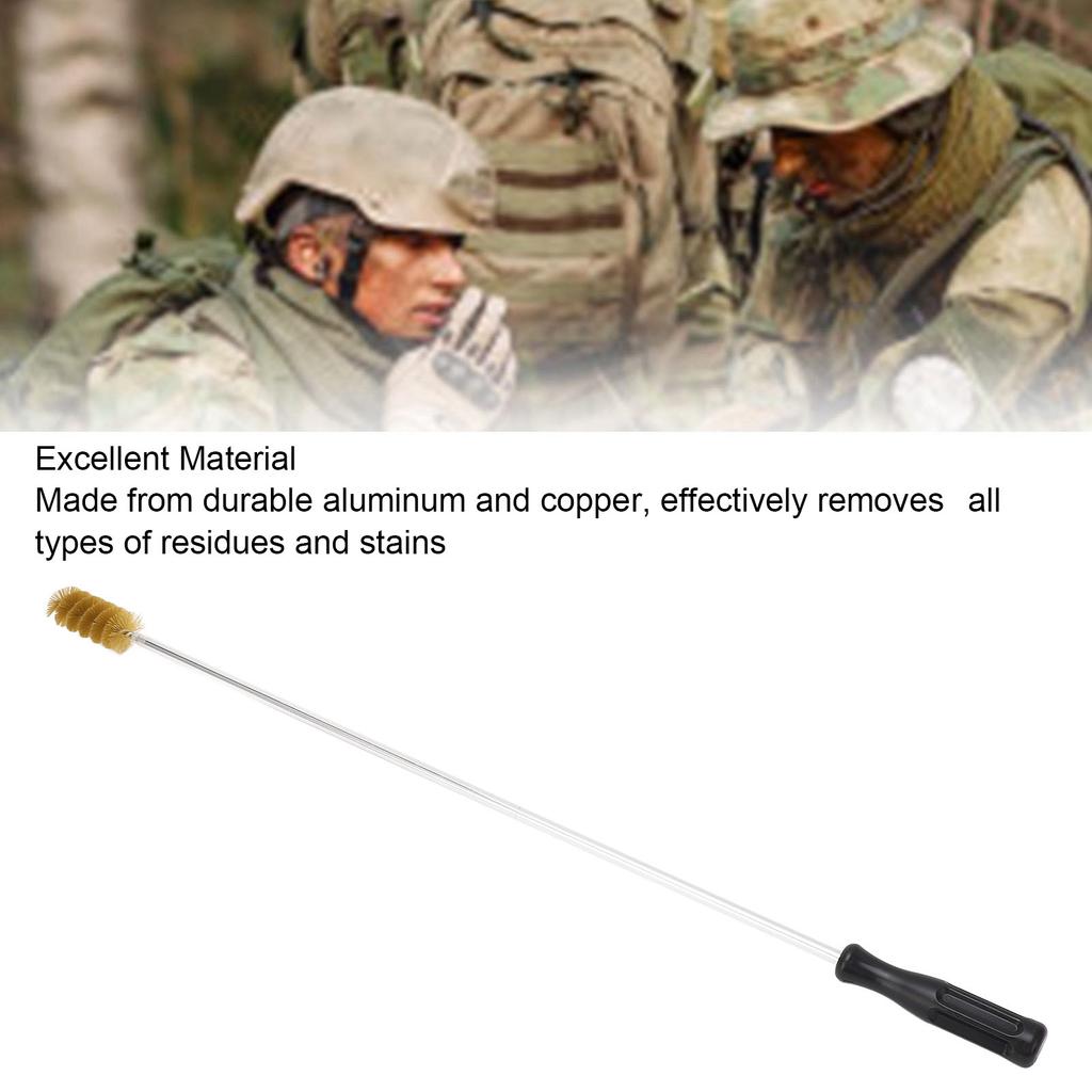 Kit de curățare a țevilor cu perie de găurit, din cupru, din aluminiu, pentru curățarea găurii, set de perii pentru vânătoare și împușcături