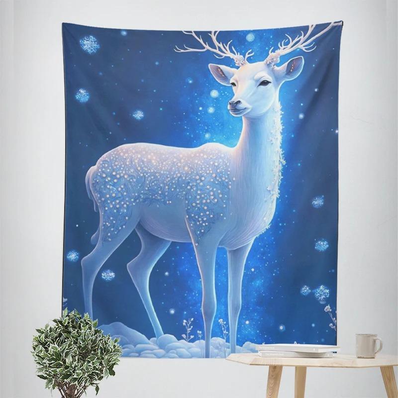 Beautiful Fawn Decorative Tapestry Home Wall Decor Office Living Room Tapestry