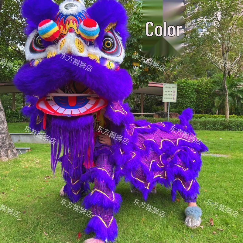 Adult Blinking Foam Lion Dance Set
