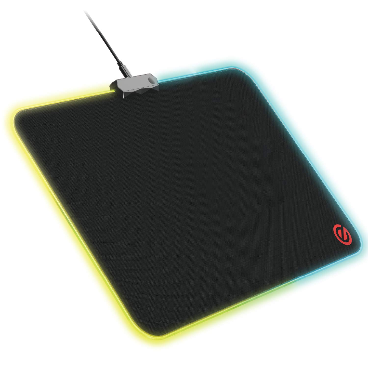 

ELECOM Mouse 10 For Turning 460mm x Medium Black Pad, Luminous, Patterns, Gaming, Size, 300mm, Eyes, MP-GL02BK