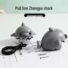 Cartoon Shark Bite Teeth Keychain - Cute Stress Relief Toy Backpack Pendant