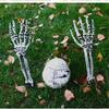 Halloween Realistic Skull Hand Arm Party Home Garden Lawn Decor Outdoor Party Spooky Yard Horror Skeleton Arm Decoration Props
