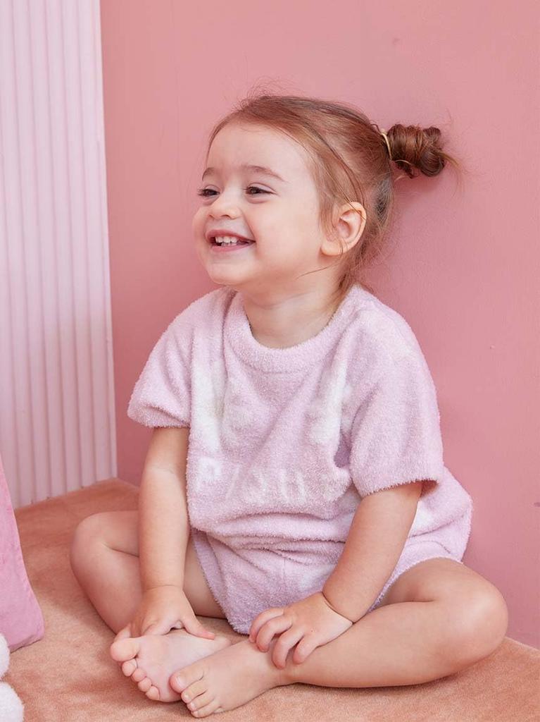 BABY Smoothy Gänseblümchen JQD Pullover PBNT251483PNK70