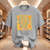 There Is Sunshine In My Soul Floral Sun Graphic T Shirt Unisex Retro Yellow Flower Quote Print Tee Casual Short Sleeve Cotton Top