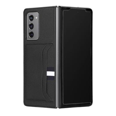 Valbescherming Lichtgewicht Lederen Opvouwbare Hoes Voor Samsung Galaxy Z Fold 4 5g Fold3 Fold4 Fold2 Fold 3 2 Zfold4 Matte Cover