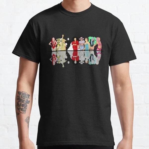 Music Vintage The Evolution Of Illustrated Eras Unisex Classic T-Shirt S-3XL 4XL