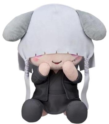 Shintenchi Kaibyaku Shudan Zickzack x San'rio Charaktere Großes Plüschtier Leben ca.. 20 x 15 x 28 cm Offiziell