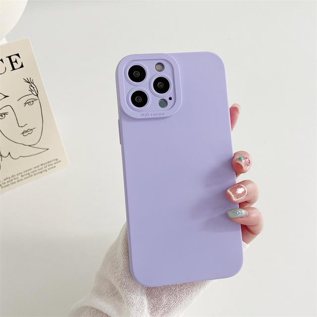 Official Liquid Silicone Case For Iphone 14 13 12 Mini 11 Pro Max Xs Xr X 6 7 8 Plus Se Shockproof Soft Skin Camera Protect Capa