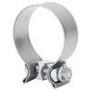 66.5mm2.62in Stainless Steel Exhaust Pipe Connector Joint Clamp 18308506992 Replacement for 3er