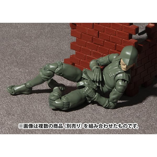 Mobile Suit Gundam Zeon Principality Army General Soldier 01 Action Figure G.M.G.PROFESSIONAL 1/18