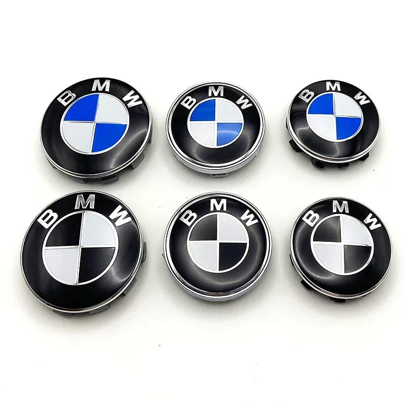 4pcs 56mm 68mm Car Wheel Center Hup Caps Wheel Cover For BMW E36 E39 E46 E60 E90 E90 F01 F10 F30 G01 G20 G21 G30 G11 F15 X5 X3
