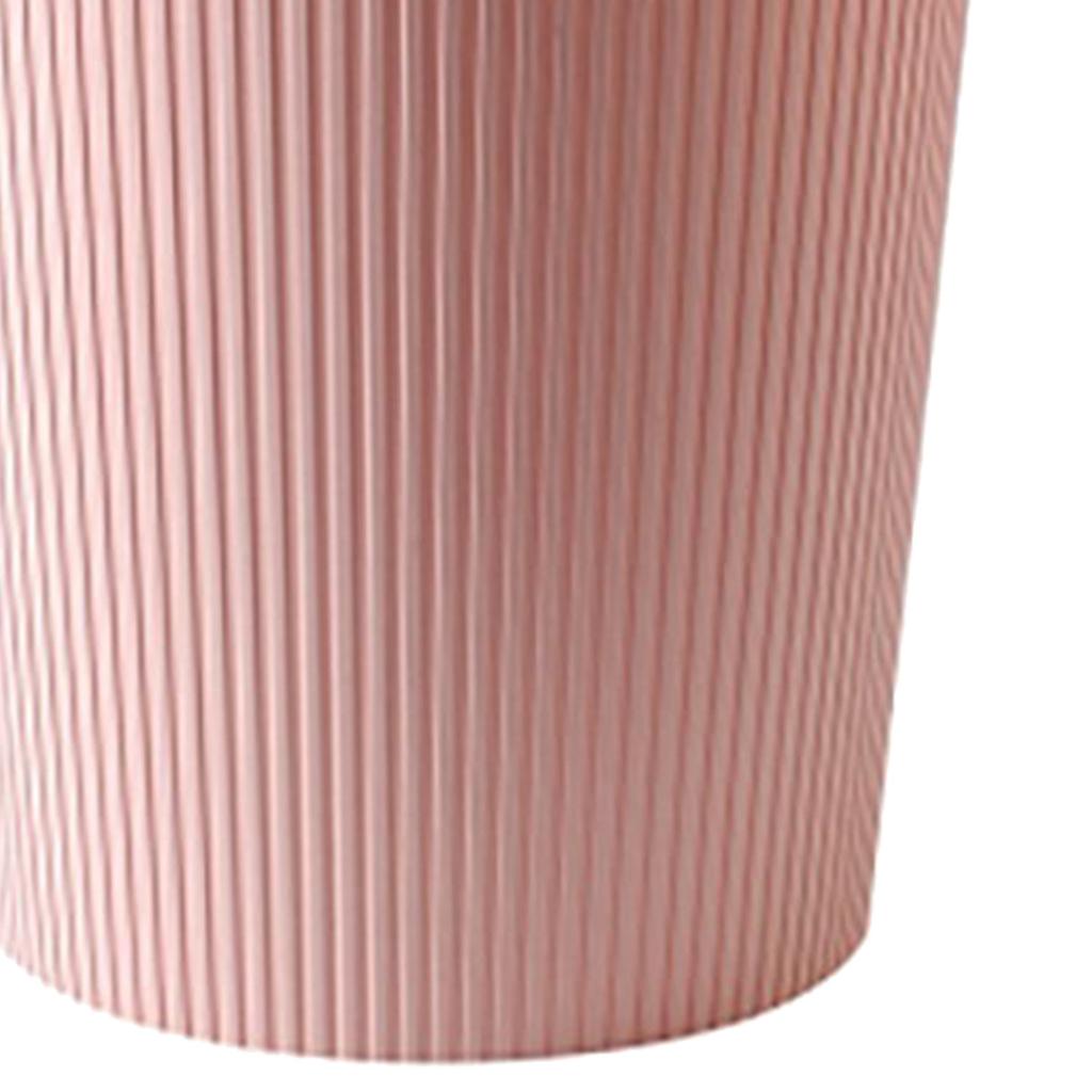 Trash Bin Plastic Exquisite Modern Garbage Container Can for Bathroom Kitchen Living Room Large