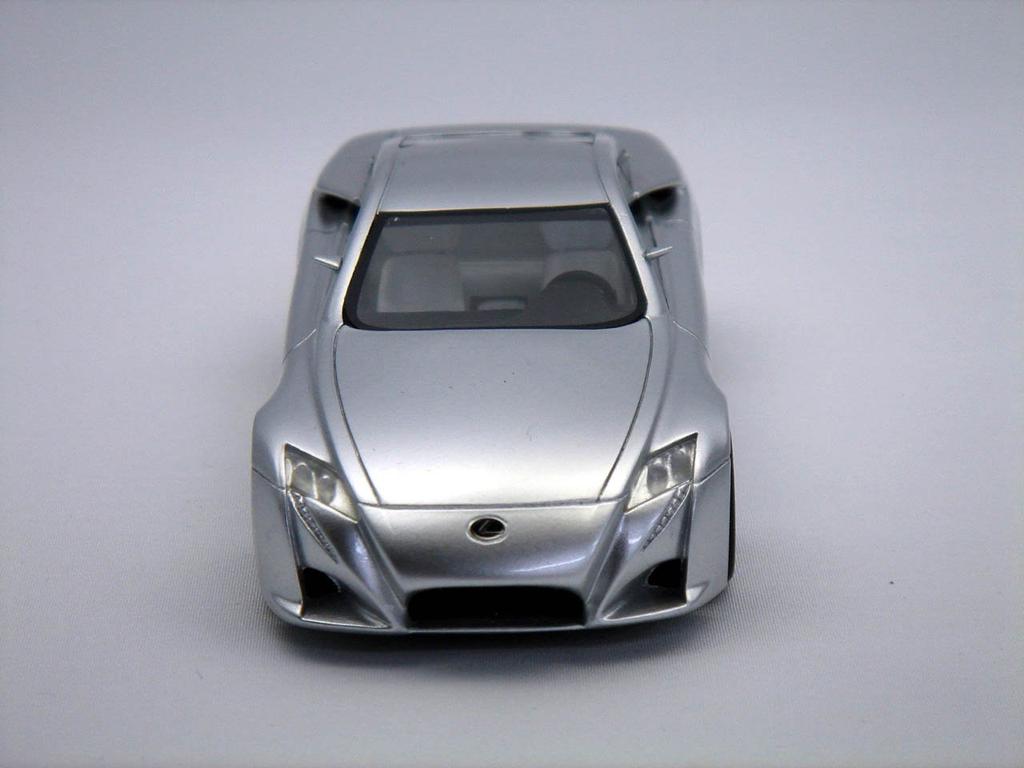 Milestone Resin Miniature Car Lexus 2007 Motor Finished Product 1/43 LF-A Show/Silver