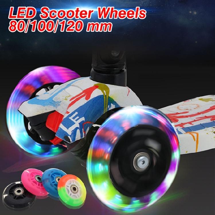 Durability Flashing Skating Wheel Fashion LED Flashing Wheel Silents Flashing Wheel for Skating Enthusiasts Smooth
