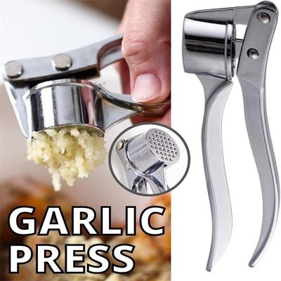 Lot de 4 presse-ail en acier inoxydable pour la cuisine