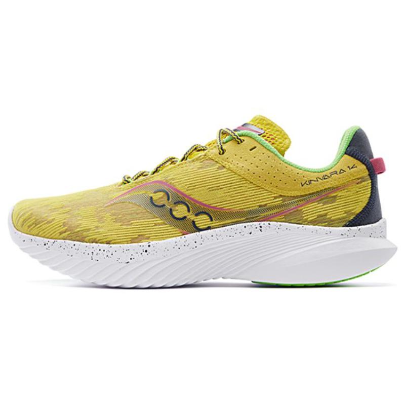 

Saucony Kinvara 14 Anti-Slip Wear-Resistant Breathable Lightweight Low-Top Casual Running Shoes Women s Yellow White Saucony S10823-35 38