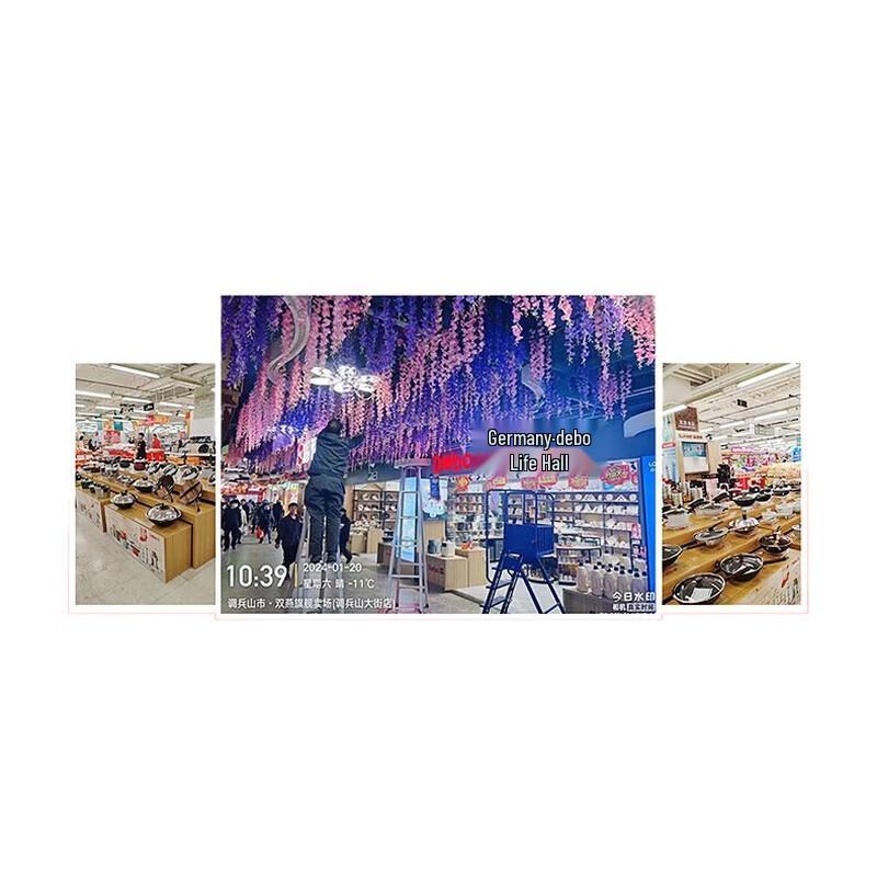 DeBo Titanium Cast Iron Wok