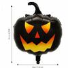 Skulls Halloween Balloons Black Pumpkin Pumpkin Head Balloons Pumpkin Balloons  Outdoor