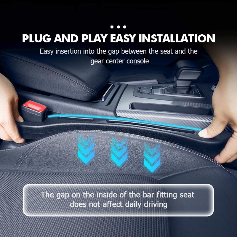 2pcs Car Seat Gap Filler Side Seam Plug Strip Leak-proof Strip For Mercedes Benz AMG W202 W212 W213 W220 W221 W222 C180 C200 FF76