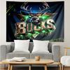 Bucks Team Logo Quick-Dry Tapestry Hanging for Bedroom,Livingroom, Playroom,Decor Art Room Wall Tapestry Holiday and Birthday Gifts
