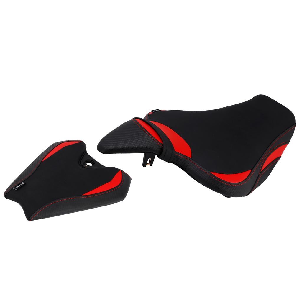Front&Rear Raider Passenger Cushion Kit Red For Kawasaki Z1000 2014-2025 2024