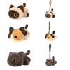 Black Cat,Siamese Kitten,Calico Cat Plush Pendant Duoai Pet Cat Plush Toy Cute Stuffed Cat Doll Boy Girl Birthyday Gift