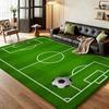 Soccer Ball Water Splash Print Theme Rug Soft Texture Nonslip Carpet For Hallway Balcony Study Home Party Decor Christmas Gift