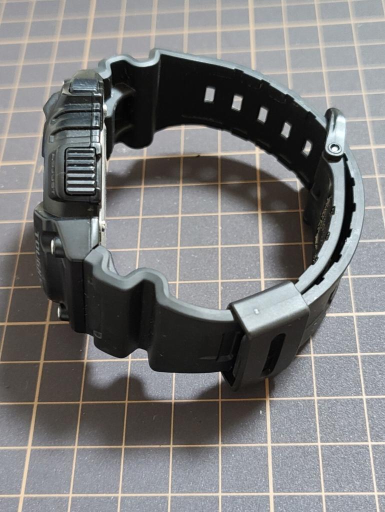 CASIO Black Tough Solar Watch Code AQ-S810W Men's