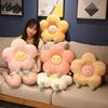 50cm Cute Plant Flower Plush Toy Pillow Soft Sofa Cushion Cute Girl Baby Birthday Companion Gift Creative Ornament