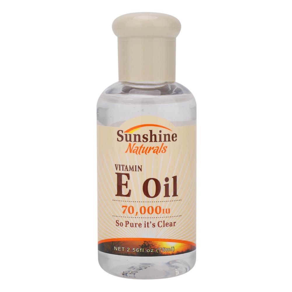Vitamin E   Oil Whitening Moisturizing Skin Care Nourishing (75ml Black Bottle for Night)
