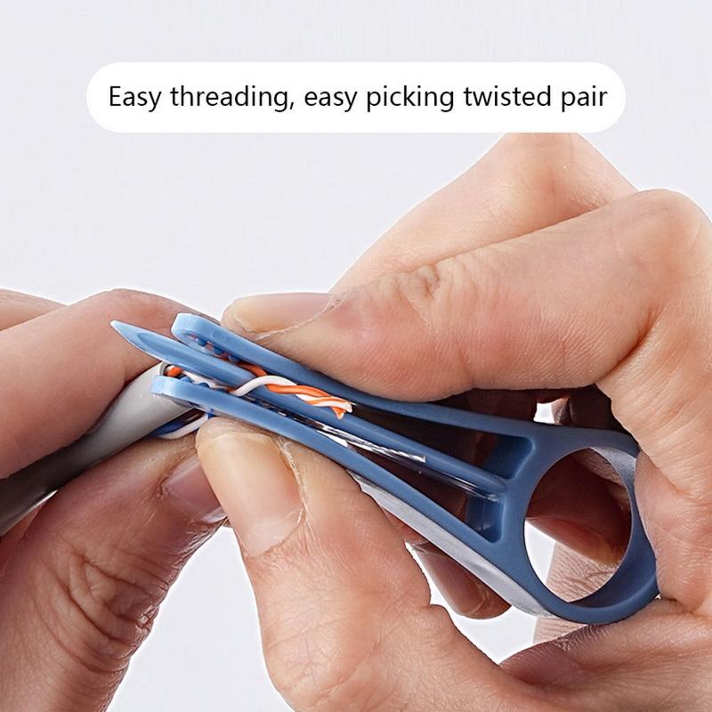 Network Cable Untwist Tool, Engineer Wire Straightener For CAT5/CAT5e/CAT6/CAT7 Wires Pair Separator Tools Quickly & Easily Untw