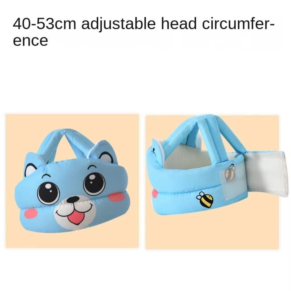 Protective Baby Anti-fall Pad Breathable Kids Soft Helmet Cushion Cute Bumper Bonnet  Running